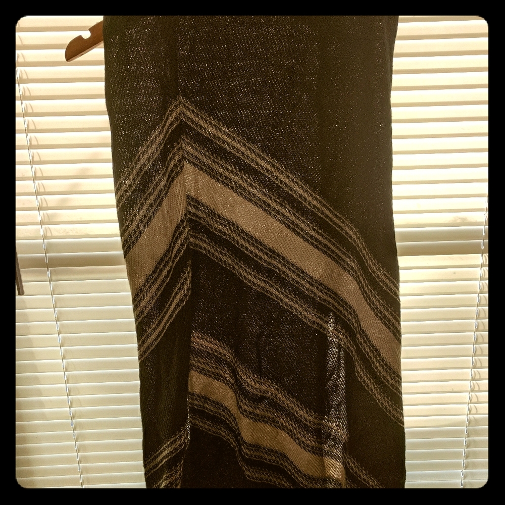 Ralph Lauren linen woven long skirt
